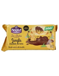 Santiveri   Noglut Galletas Jungla Choco Leche 60G S