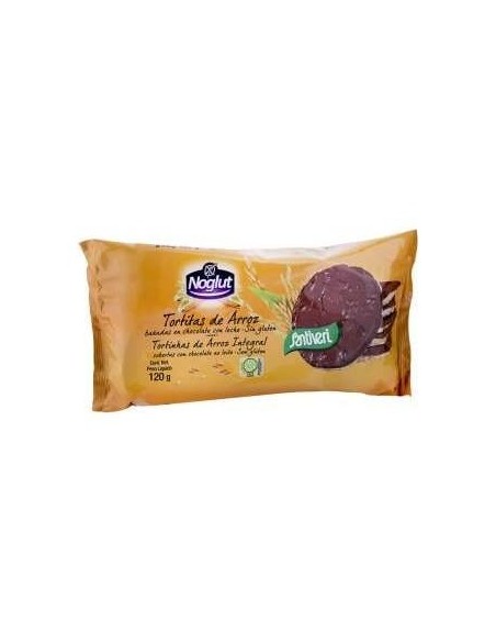 Santiveri Noglut Tortitas De Arroz Choco Con Leche 8X120G