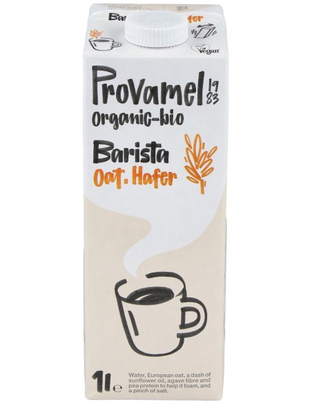 Provamel Bebida Vegetal De Avena Con Barista 1Lt.