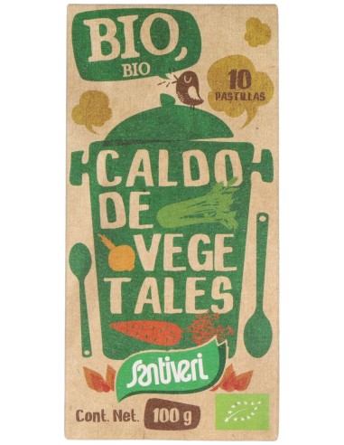 Caldo Vegetal 10Pastillas. Bio
