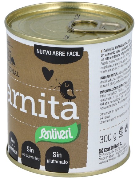 Santiveri Carnita Vegetal 100% 300Gr