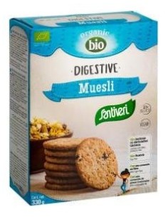Galletas Digestive Muesli 2 Paquetes 330Gr. Bio