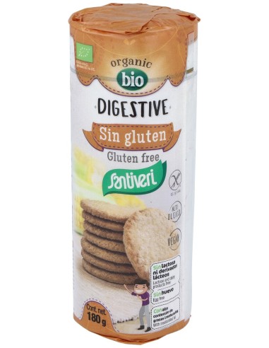 Santiveri Galletas Digestive Sin Gluten Bio 180G