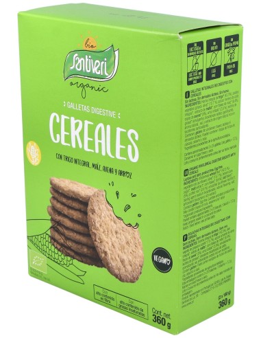 Galletas Digestive Cereales 2 Paquetes 330Gr Bio