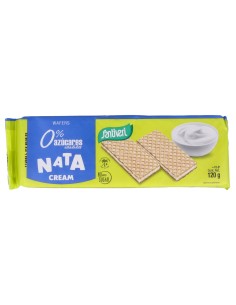 Galletas Rellenas Nata 0% Azucares 120Gr.