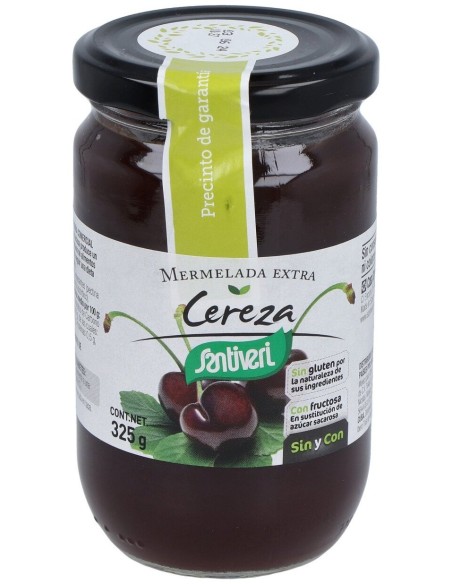 Mermelada Extra De Cereza Con Fructosa 325Gr.