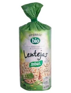 Santiveri Tortitas Espelta Con Lentejas Bio 100G