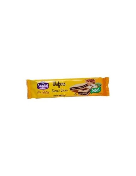Noglut Wafers Rellenos De Cacao 150Gr