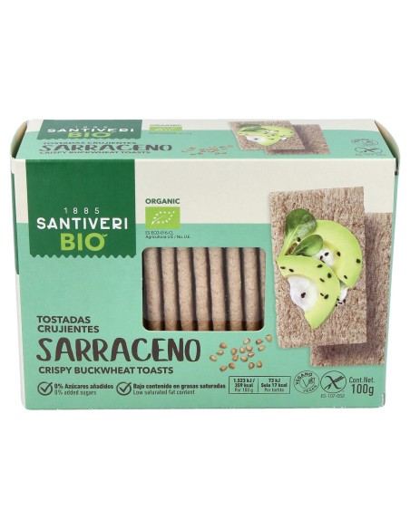 Tostadas De Trigo Sarraceno 100Gr. Bio