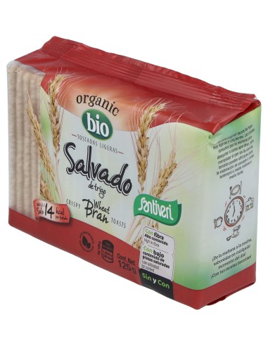 Santiveri   Tostada Ligera Salvado Bio 125G