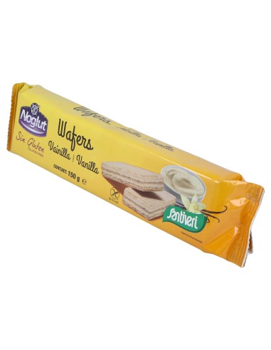 Noglut Wafers Rellenos De Vainilla 150Gr