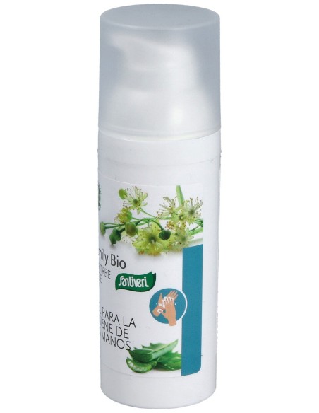 Santiveri Family Bio Tea Tree Aloe Gel Para La Higiene De Las Manos 50Ml