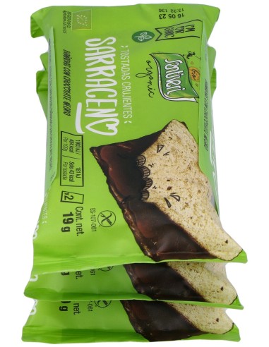 Tostadas Trigo Sarraceno Choco Negro 6Ud.