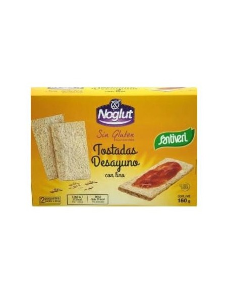 Santiveri Noglut Tostadas Desayuno 2X80G