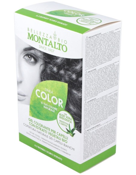 Tinte Montalto 6.3 Rubio Dorado Oscuro 135Ml.