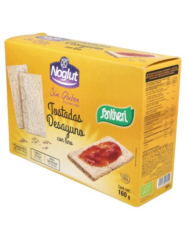 Santiveri Noglut Tostadas Desayuno 2X80G