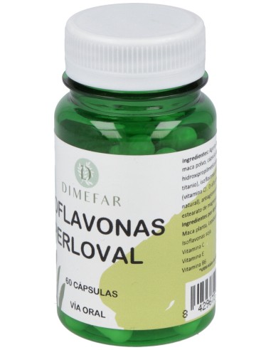 Dimefar Isoflavonas Perloval 60Cáps