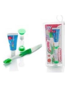 Foradent Kit Dental Infantil Cepillo + Gel Flúor + Reloj