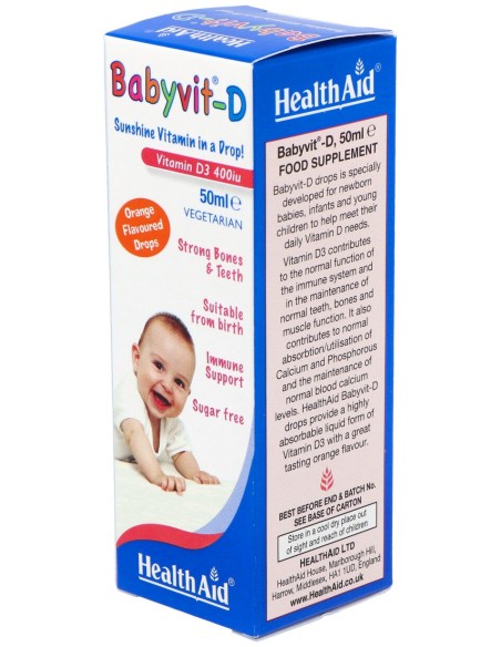 Healthaid Babyvit D 50Ml