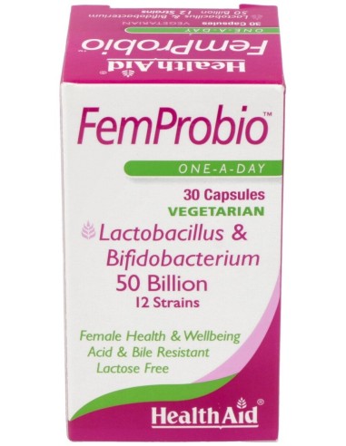 Femprobio 50.000Millones 30Vcap. Health Aid