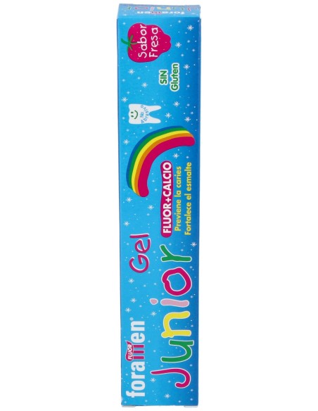 Foramen Gel Dentífrico Junior Fluor Y Calcio 50Ml