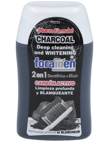 Foradent Crema Dental Charcoal Carbon Activo 2...