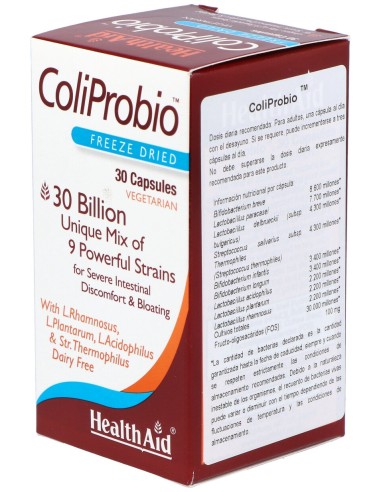 Healthaid Coliprobio 30Caps