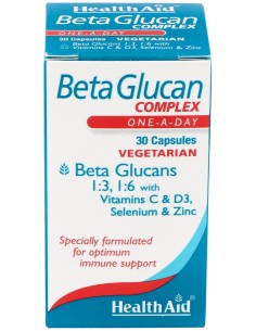 Health Aid Betaglucan Complex 30Caps