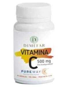 Dimefar Vitamina C Pureway-C 500Mg 30Caps