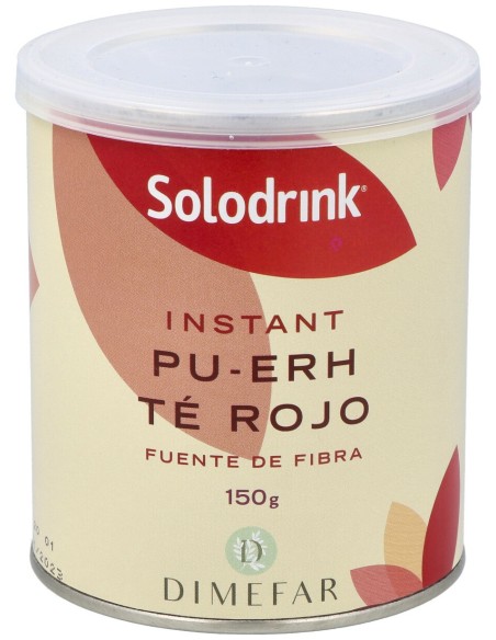 Solodrink Te Rojo Pu-Erh Bote Instan.150Gr
