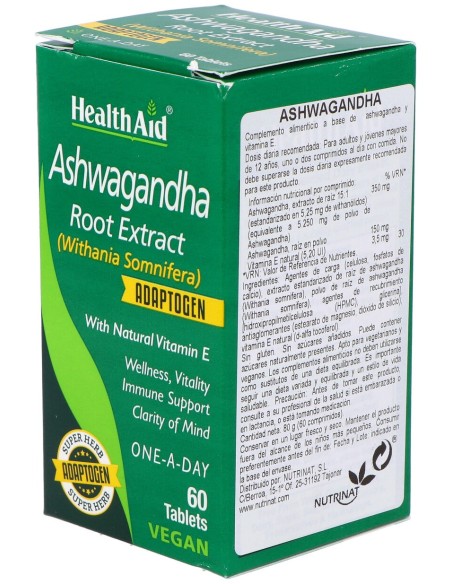 Healthaid Ashwagandha 60Caps