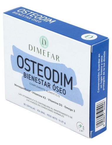 Dimefar Osteodim Bienestar Óseo 30Caps