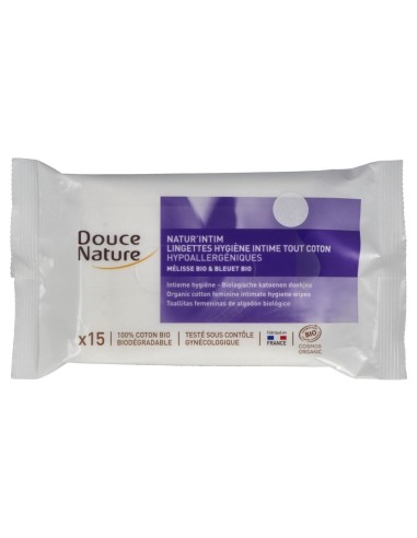 Douce Nature Toallitas Intimas Eco 15Uds