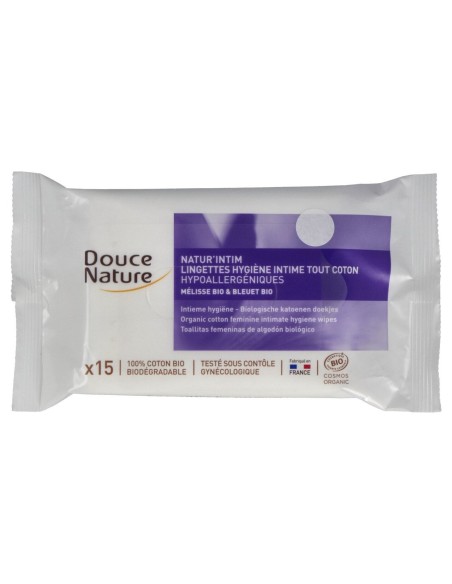 Douce Nature Toallitas Intimas Eco 15Uds