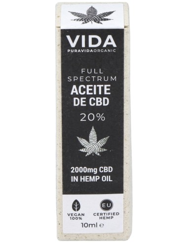 Cbd Oil Full Spectrum 20% 2000Mg. 10Ml.