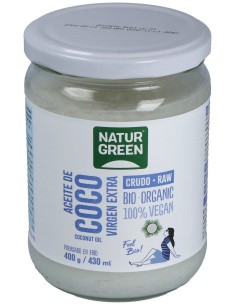 Aceite Virgen De Coco 1ª Presion Frio 400Gr. Bio