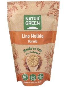 Naturgreen Semillas De Lino Dorado Molido Bio 225G