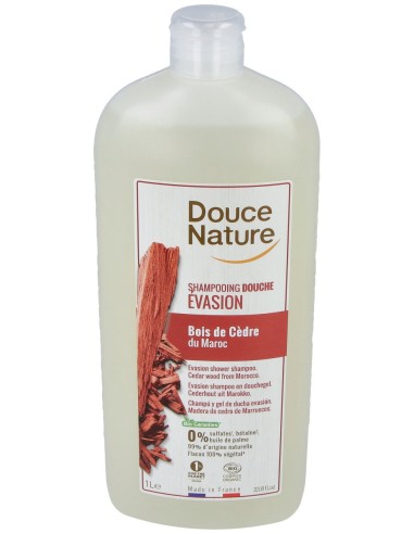 Champu-Gel De Ducha Cedro De Marruecos 1L.