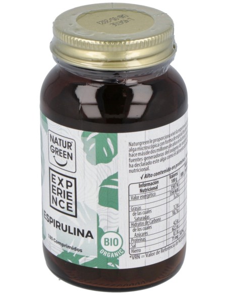 Naturgreen Espirulina Ecológica 180 Comprimidos