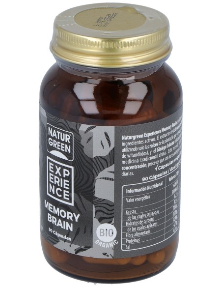 Naturgreen Memory Brain Bio 90 Cáps