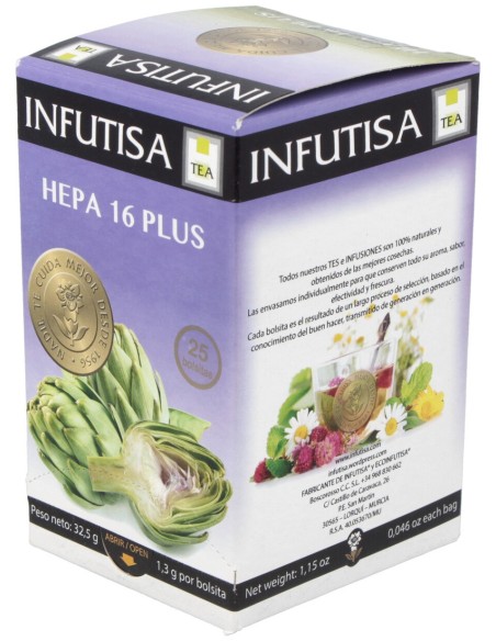 Infutisa Hepa 16 Plus 25 Sobres