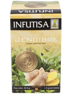 Infutisa Infusión De Jengibre 25 Sobres