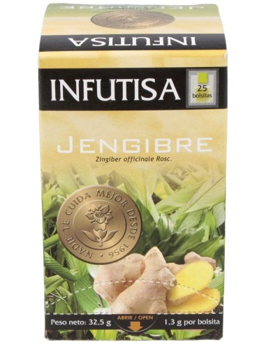 Infutisa Infusión De Jengibre 25 Sobres