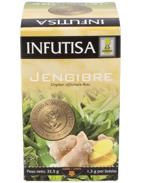 Infutisa Infusión De Jengibre 25 Sobres