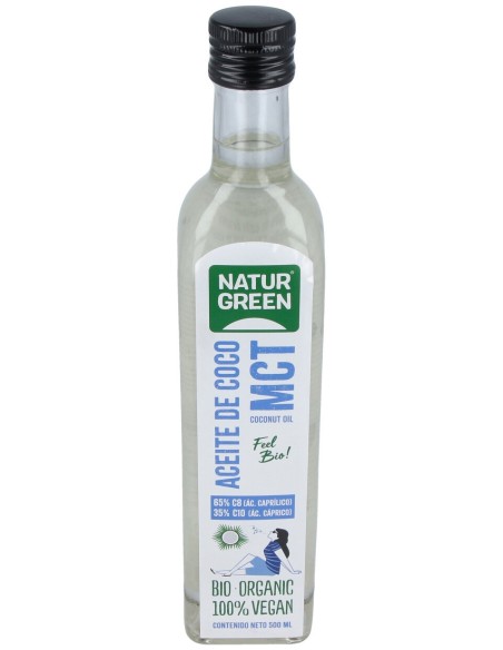 Naturgreen Aceite De Coco Mct Bio 500Ml
