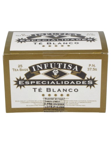 Infutisa Te Blanco Infusion 24 Bolsitas