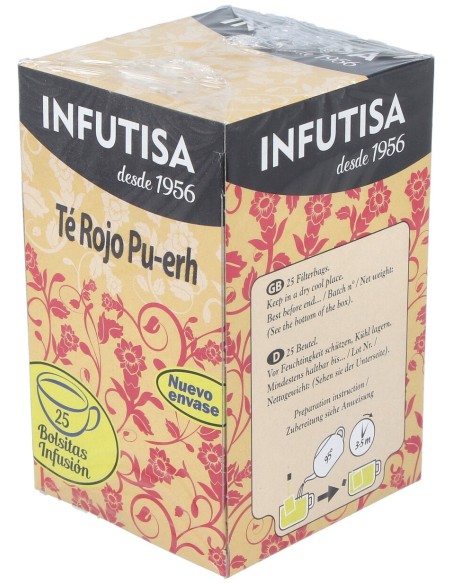 Infutisa Te Rojo Pu-Erh 25Filtros