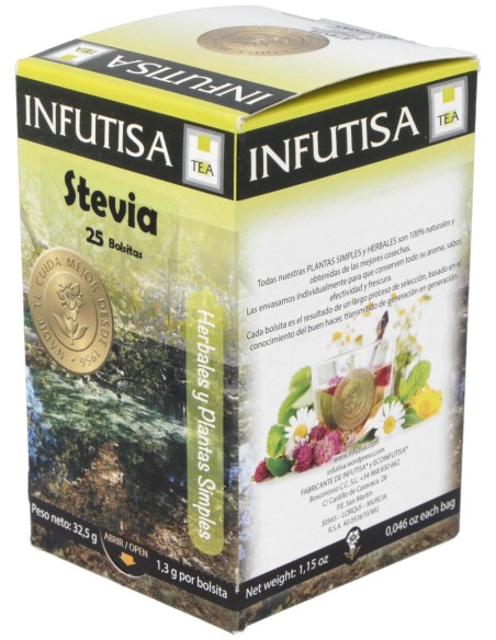 Infutisa Stevia Infusion 25Uds
