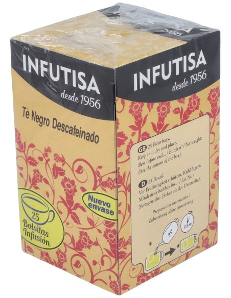 Infutisa Te Negro Desteinado 25Filtros