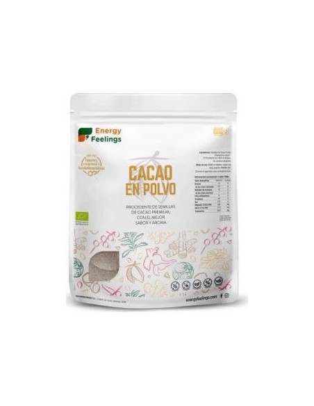 Cacao Polvo 1Kg. Eco Vegan Sg